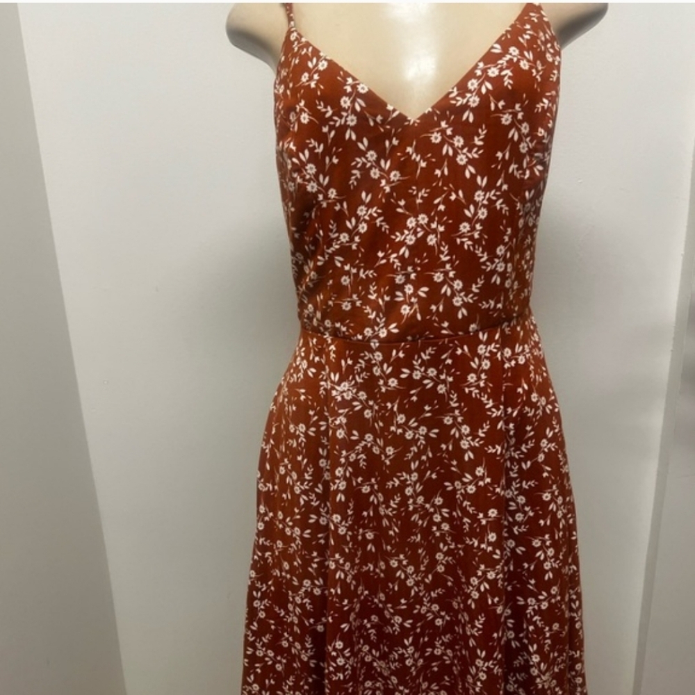 Sundress - Floral Spaghetti Strap